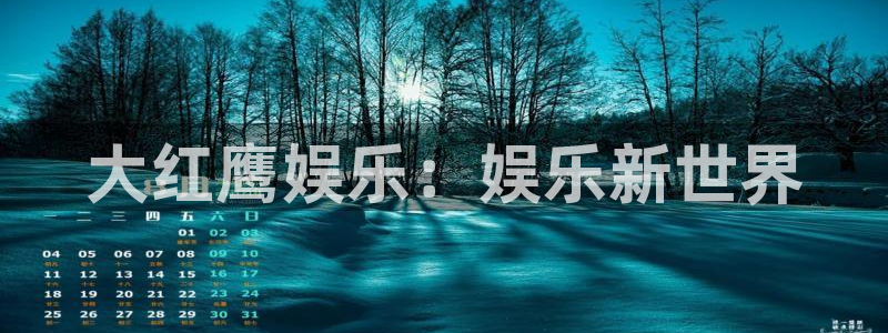 伟德国际app安卓版：大红鹰娱乐：娱乐新世界